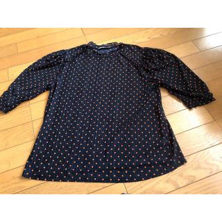 ザラ(ZARA)のZARAドット柄ブラウス(シャツ/ブラウス(半袖/袖なし))