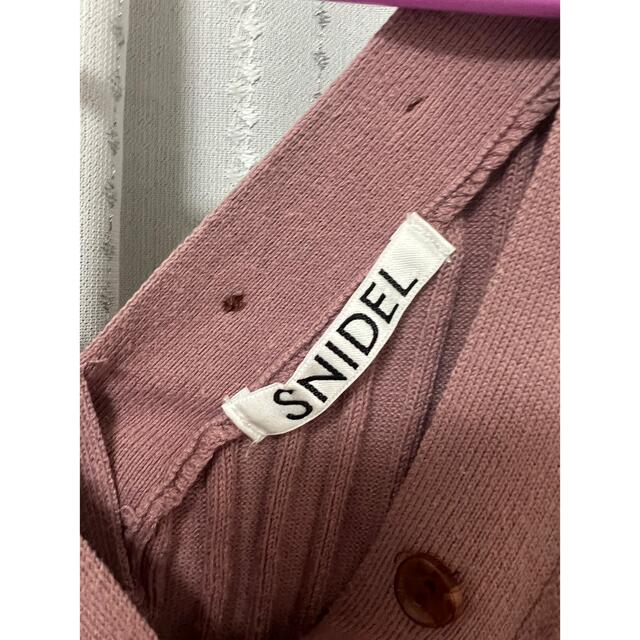 SNIDEL(スナイデル)のSNIDEL  ニットワンピ レディースのワンピース(ひざ丈ワンピース)の商品写真