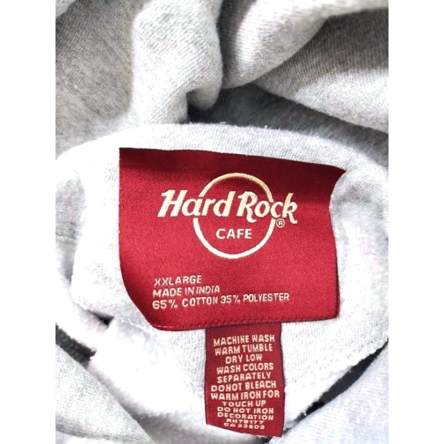 Hard Rock CAFE(ハードロックカフェ)のHard Rock Cafe(ハードロックカフェ) プリントプルオーバーパーカー メンズのトップス(パーカー)の商品写真
