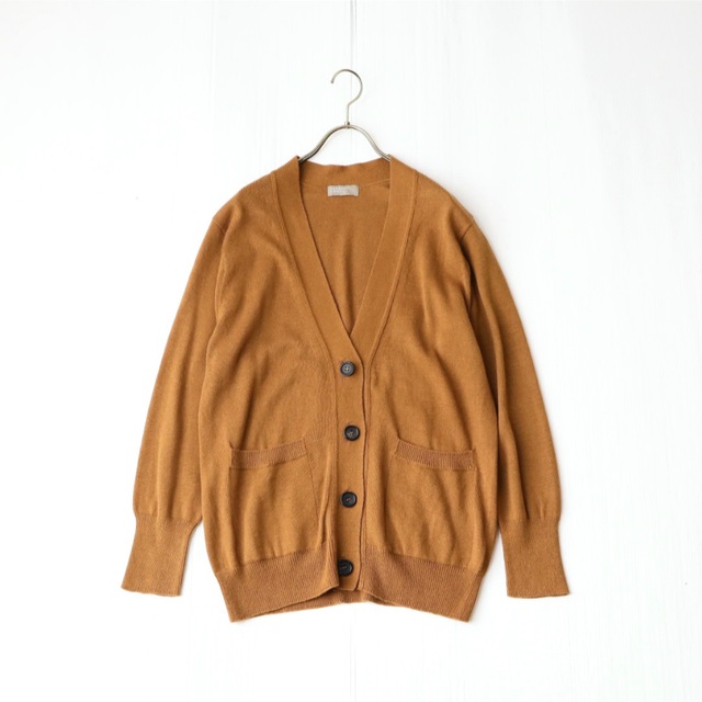 MARGARET HOWELL COTTON CASHMERE CARDIGAN