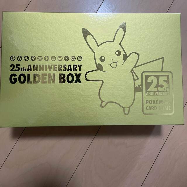 25th ANNIVERSARY GOLDEN BOXピカチュウ  デッキ以外