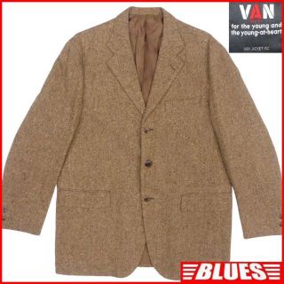 ヴァンヂャケット(VAN Jacket)のジャケット ブルゾン VAN　ヴァンヂャケット 古着 メンズ 茶 TY2076(テーラードジャケット)