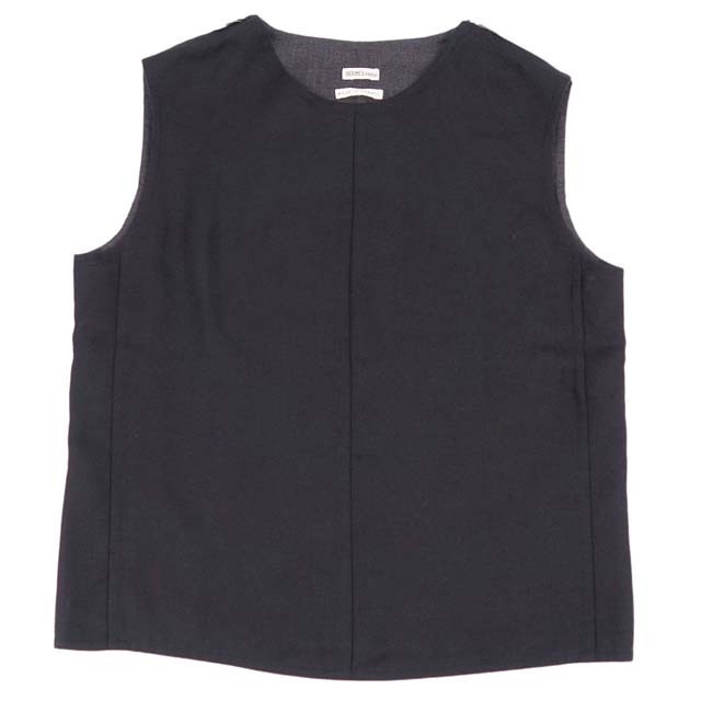 極美品 エルメス HERMES マルジェラ期 ベスト ジレ カシミヤ ダブルフェイス レディース ノースリーブ 40(M) ブラック 極美品 エルメス HERMES マルジェラ期 ベスト ジレ カシミヤ ダブルフェイス レディース ノースリーブ 40(M) ブラック