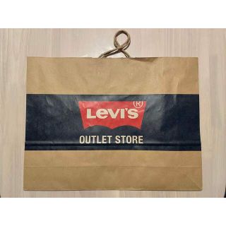 リーバイス(Levi's)のリーバイス LEVI'S ショップ袋 ショッパー 紙袋 手提げ 特大 54cm(ショップ袋)