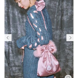 パメオポーズ(PAMEO POSE)のPAMEOPOSE  Feather Whip Bag(ショルダーバッグ)