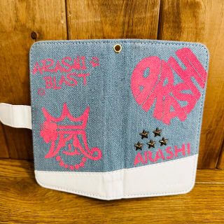 嵐 デニム 携帯カバー スマホカバー 手帳型(アイドルグッズ)