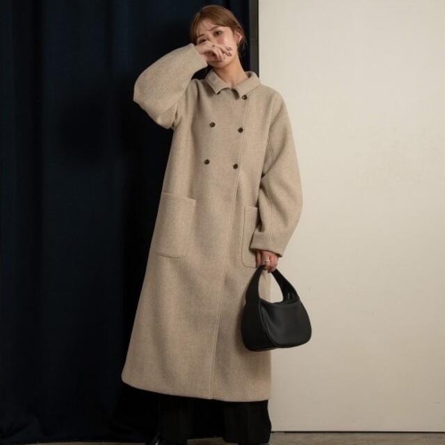 lawgy - ちゃちゃ様取り置き中bal collar round sleeve coat