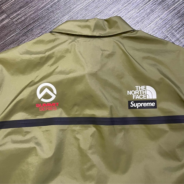 supreme × northface コーチジャケット カーキ L - ナイロンジャケット