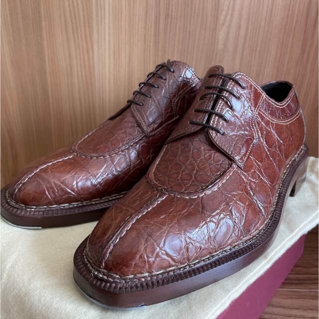 ENZO BONAFE - Enzo Bonafe BERING クロコダイル 7.5の通販 by ENZO BONAFE - Enzo Bonafe BERING クロコダイル 7.5の通販 by