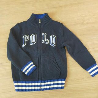 ポロラルフローレン(POLO RALPH LAUREN)の新品タグ付き　ラルフローレン　ジップニット　110cm(ニット)