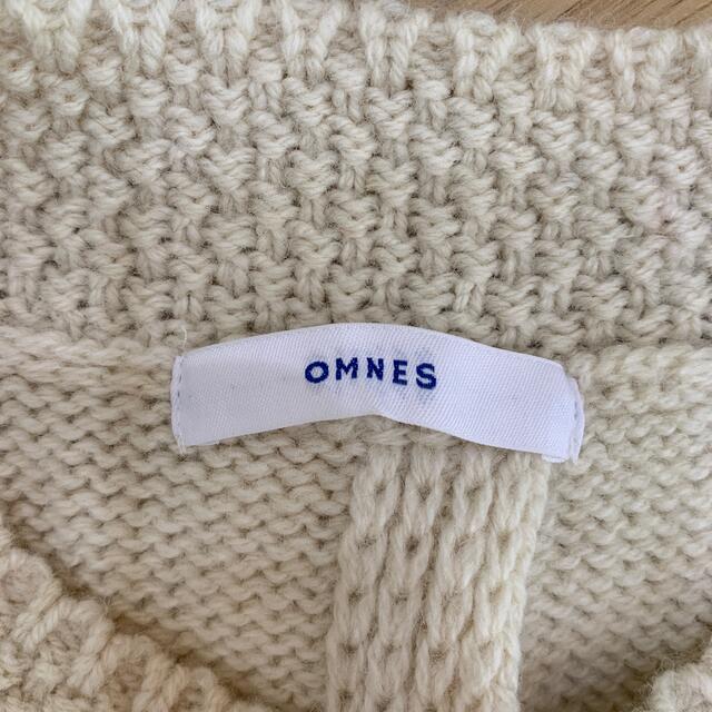 OMNES(オムネス)のOMNES ニットベスト　ウール手編み風🐏 レディースのトップス(ベスト/ジレ)の商品写真