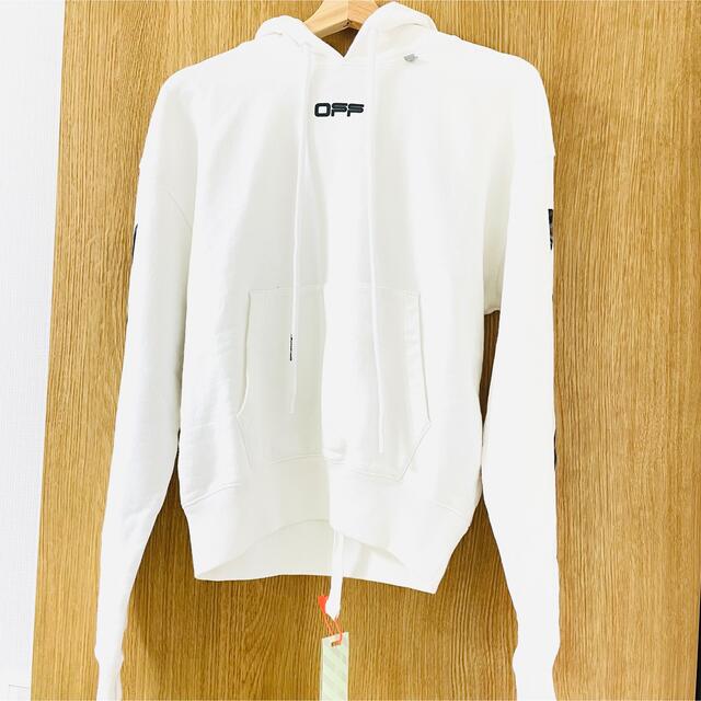 未使用　希少　OFF-WHITE オフホワイト　パーカー　オーバーサイズ