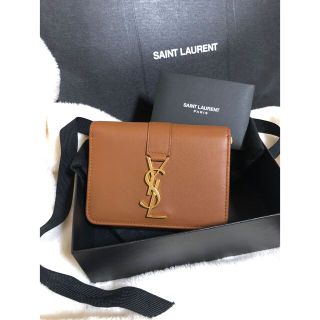 サンローラン(Saint Laurent)の【数回使用のみ】二つ折り財布 サンローラン(財布)