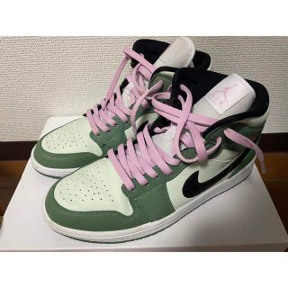 ナイキ(NIKE)のNIKE AIR JORDAN 1 MID SE "DUTCH GREEN (スニーカー)