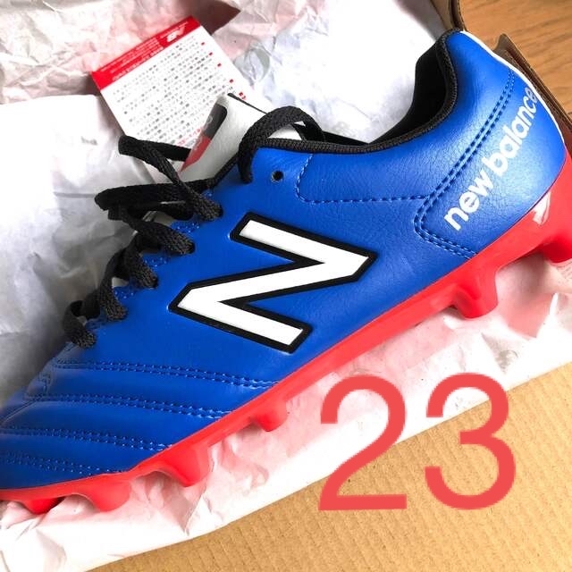 New Balance(ニューバランス)の新品　ニューバランス  サッカー　スパイク　442 ジュニア　23 スポーツ/アウトドアのサッカー/フットサル(シューズ)の商品写真