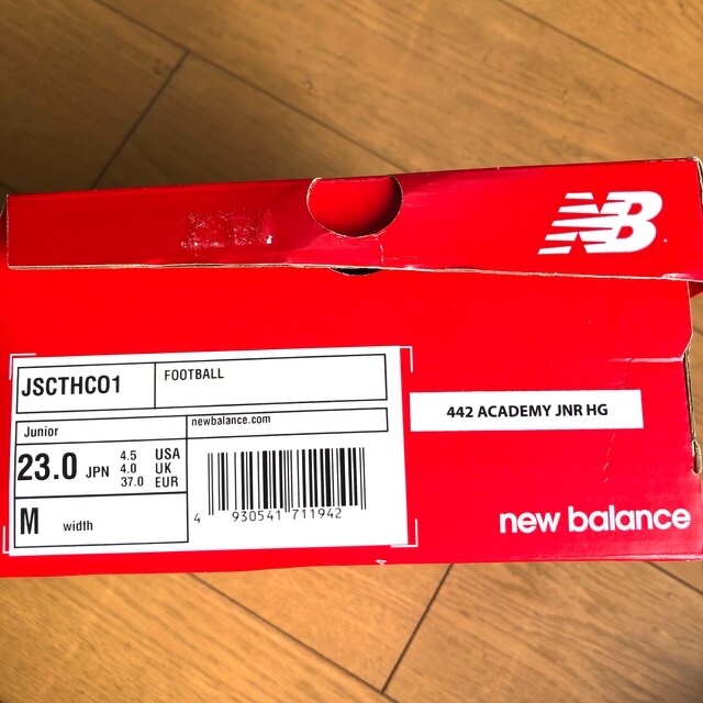 New Balance(ニューバランス)の新品　ニューバランス  サッカー　スパイク　442 ジュニア　23 スポーツ/アウトドアのサッカー/フットサル(シューズ)の商品写真