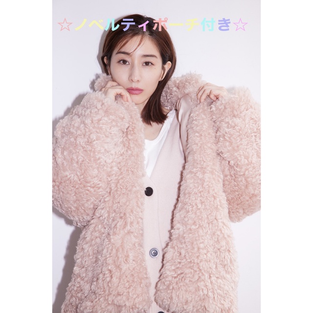 myk様専用 田中みな実×CLANE CURL FUR SHORT COAT 独創的 50.0%OFF www