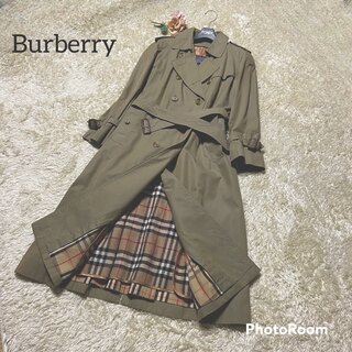 バーバリー(BURBERRY)のBurberry バーバリー　トレンチコート　玉虫色　ライナー付き(トレンチコート)
