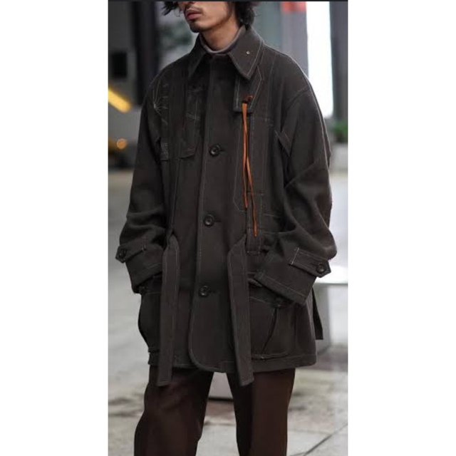 超安い】 sacai - コート KHOKI ステンカラーコート - zoopalic.com