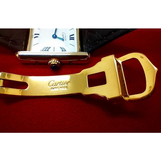 Cartier(カルティエ)のCartier   カルティエ   マストタンク　ヴェルメイユ　SM レディースのファッション小物(腕時計)の商品写真