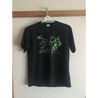 ミズノ(MIZUNO)のミズノ👕オ－ルジャパンレディース2014Tシャツ★美品(バドミントン)