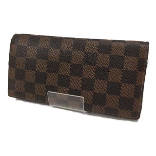 ルイヴィトン(LOUIS VUITTON)の△△LOUIS VUITTON ルイヴィトン 財布 ダミエ ポリトフォイユ・ブラザ N60017(財布)