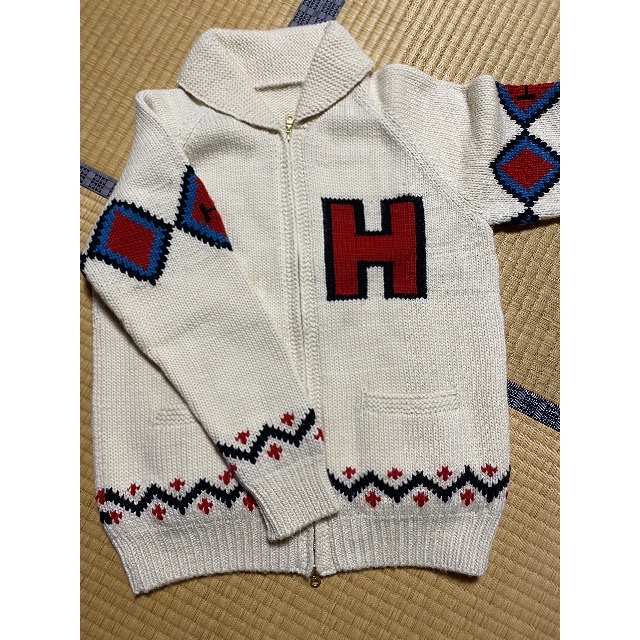 HYSTERIC MINI - MISS HYSTERIC 編込 カウチンセーターの通販 by ...