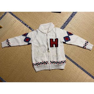 ヒステリックミニ(HYSTERIC MINI)のMISS HYSTERIC 編込　カウチンセーター(その他)