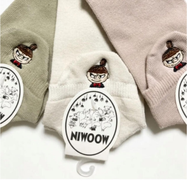 MOOMIN(ムーミン)の【がんこ様】専用ページ　　　ムーミン  ソックス　リトルミイ レディースのレッグウェア(ソックス)の商品写真