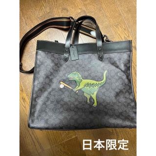 値段交渉受 最終値下げ!COACH トートバッグ 宇宙柄 バッグ ...
