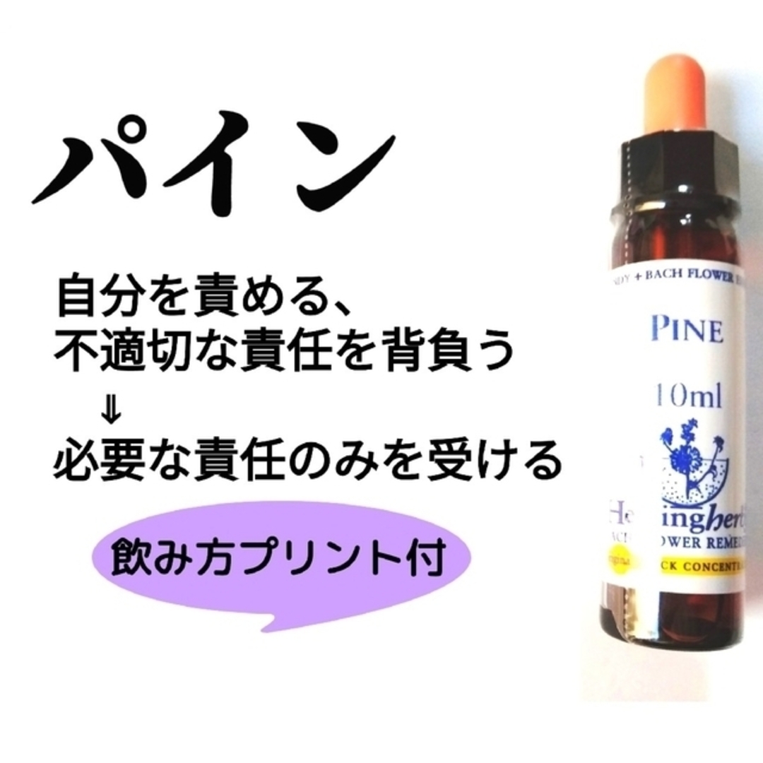 NEAL'S YARD(ニールズヤード)の24.パイン《10ml》バッチフラワーエッセンスヒーリングハーブス社 コスメ/美容のリラクゼーション(その他)の商品写真