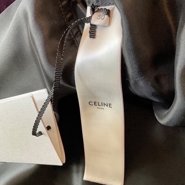 CELINE セリーヌ パープル ベルベットテディジャケット ベロア 8