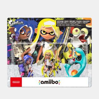 ニンテンドウ(任天堂)のスプラトゥーン3 amiibo トリプルセット(ゲームキャラクター)