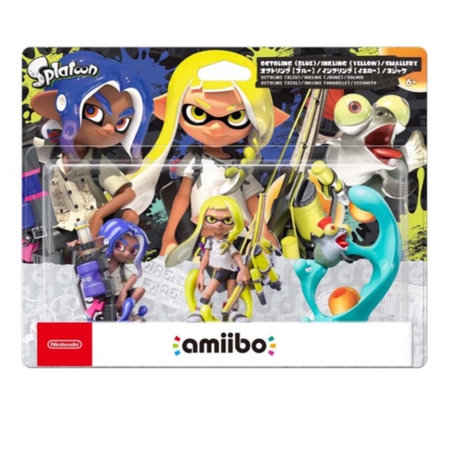 スプラトゥーン3 amiiboトリプルセット アミーボ インクリング イエロー他ゲームソフト/ゲーム機本体