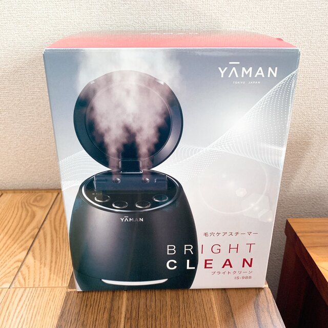 【美品】YA-MAN 毛穴ケアスチーマー IS-98BYA-MANメーカー型番