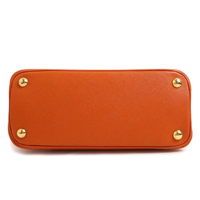 プラダ ハンドバッグ ショルダーバッグ 2WAY 斜め掛け SAFFIANO LUX レザー PAPAYA パパイア オレンジ BL0838 PRADA(未使用 展示品) 7