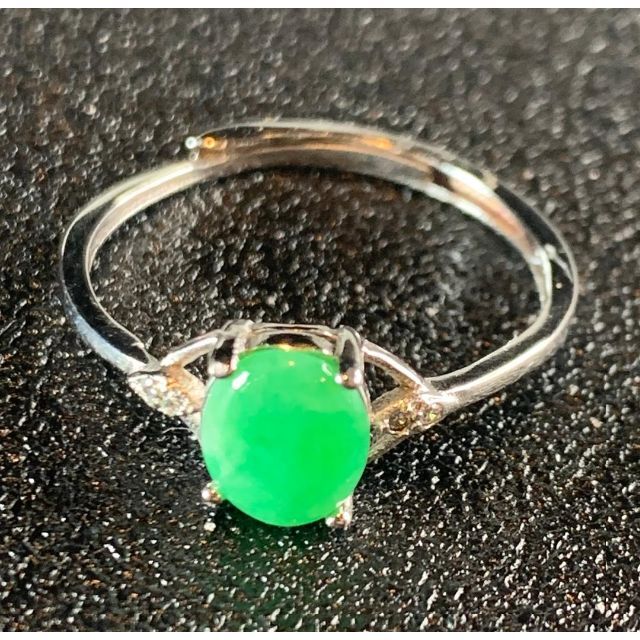 メンズ　アクセサリー　宝石　リング　指輪　男女兼用　シルバー　緑
