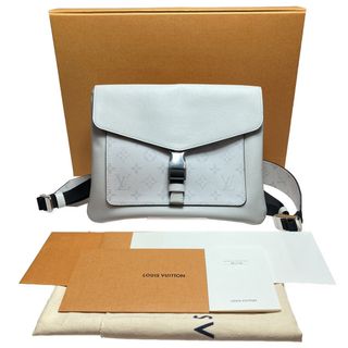 ルイヴィトン(LOUIS VUITTON)の◎◎LOUIS VUITTON タイガラマ フラップ・メッセンジャー アンタークティカ M30411 ホワイト ショルダーバッグ(ショルダーバッグ)