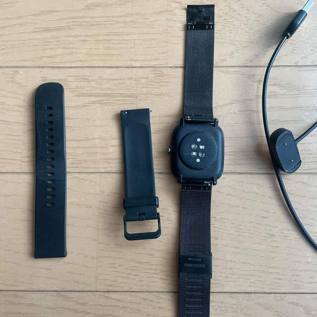 Amazfit GTS 2 mini  ブラック メンズの時計(腕時計(デジタル))の商品写真