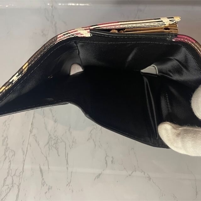 Vivienne Westwood(ヴィヴィアンウエストウッド)のVivienne Westwood 三つ折り財布 チェック柄 EXIBTION レディースのファッション小物(財布)の商品写真