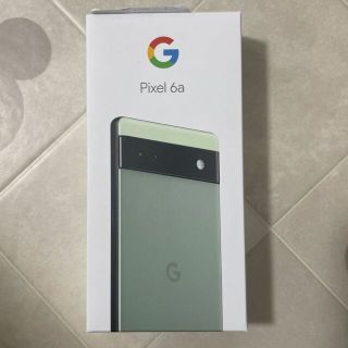 グーグルピクセル(Google Pixel)のGoogle pixel6a sage(スマートフォン本体)