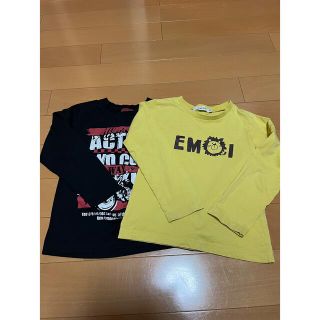 ロンT ２枚組　120センチ　男の子(Tシャツ/カットソー)