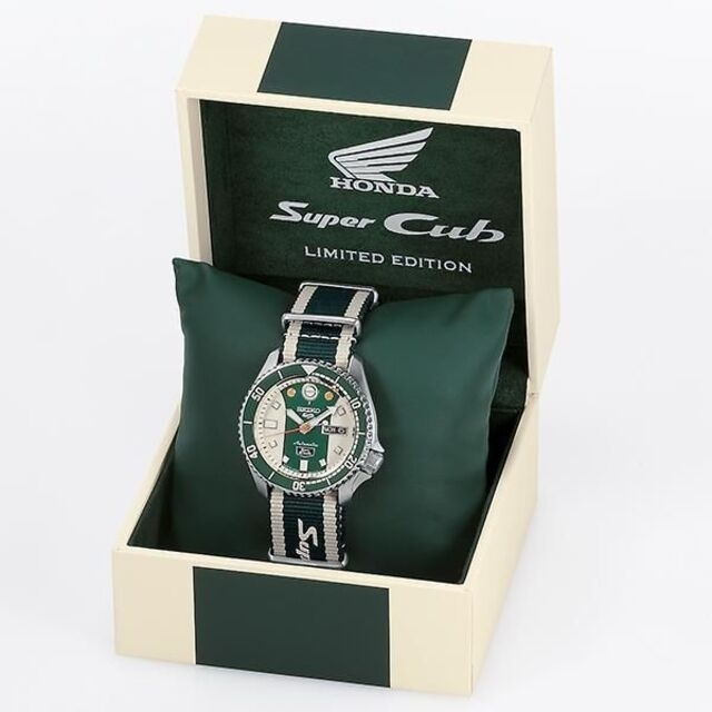SEIKO(セイコー)の限定 新品 セイコー5 スポーツ スーパーカブ SBSA181 自動巻き 日本製 メンズの時計(腕時計(アナログ))の商品写真