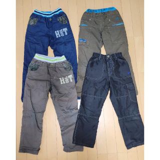 ハンテン(HANG TEN)の✳️専用✳️130ズボン　4枚セット　裏地あり(パンツ/スパッツ)