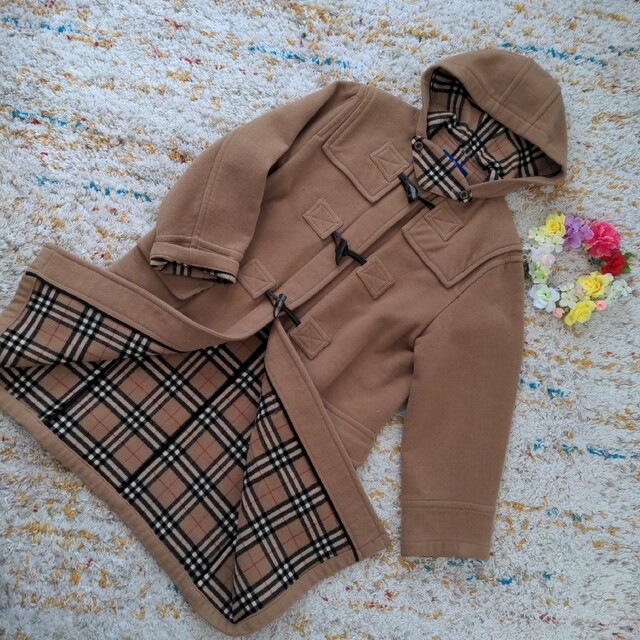 希少】BURBERRYS BLUE LABEL ノバチェック ダッフルコート-
