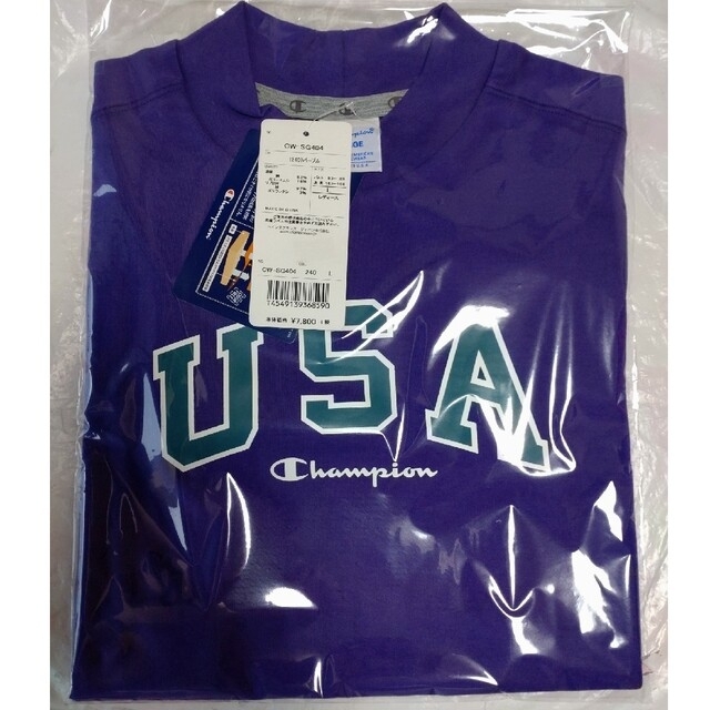 Champion(チャンピオン)の新品 希少L Champion USA golf wear プロ使用モデル 紫 スポーツ/アウトドアのゴルフ(ウエア)の商品写真