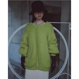 アメリヴィンテージ(Ameri VINTAGE)のAMERI 2WAY MOHAIR SHAGGY KNIT(カーディガン)