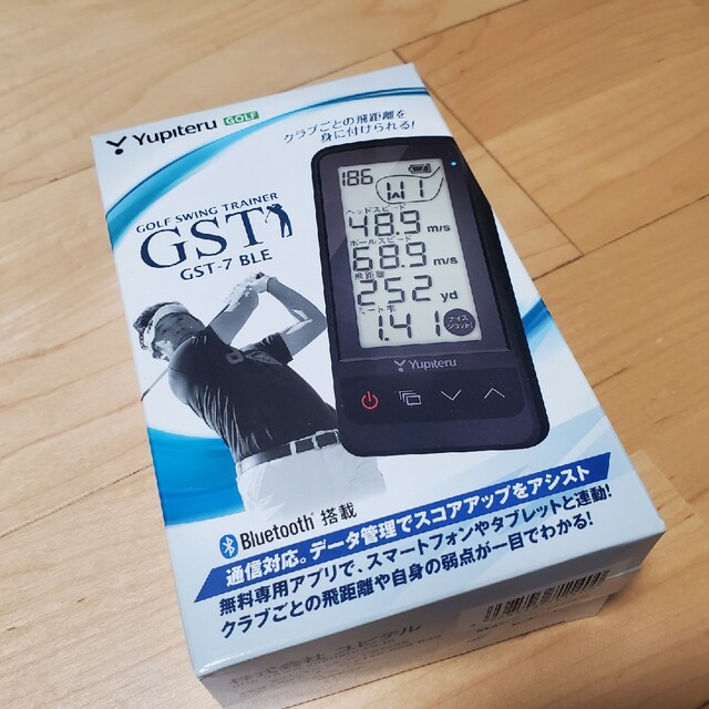 ユピテル GST-7 BLE ヘッドスピード BLUETOOTH接続-