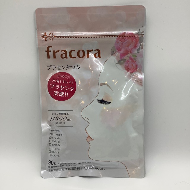 フラコラ(フラコラ)のFRACORA プラセンタつぶ　90粒　4個セット 食品/飲料/酒の健康食品(コラーゲン)の商品写真