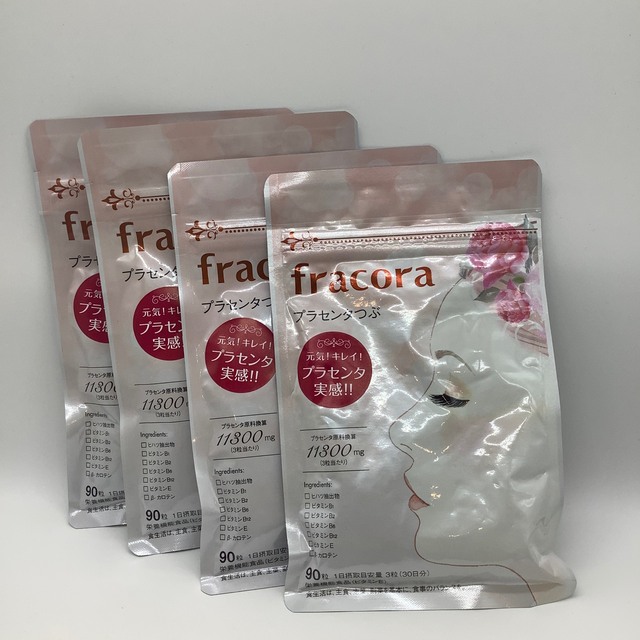 フラコラ(フラコラ)のFRACORA プラセンタつぶ　90粒　4個セット 食品/飲料/酒の健康食品(コラーゲン)の商品写真